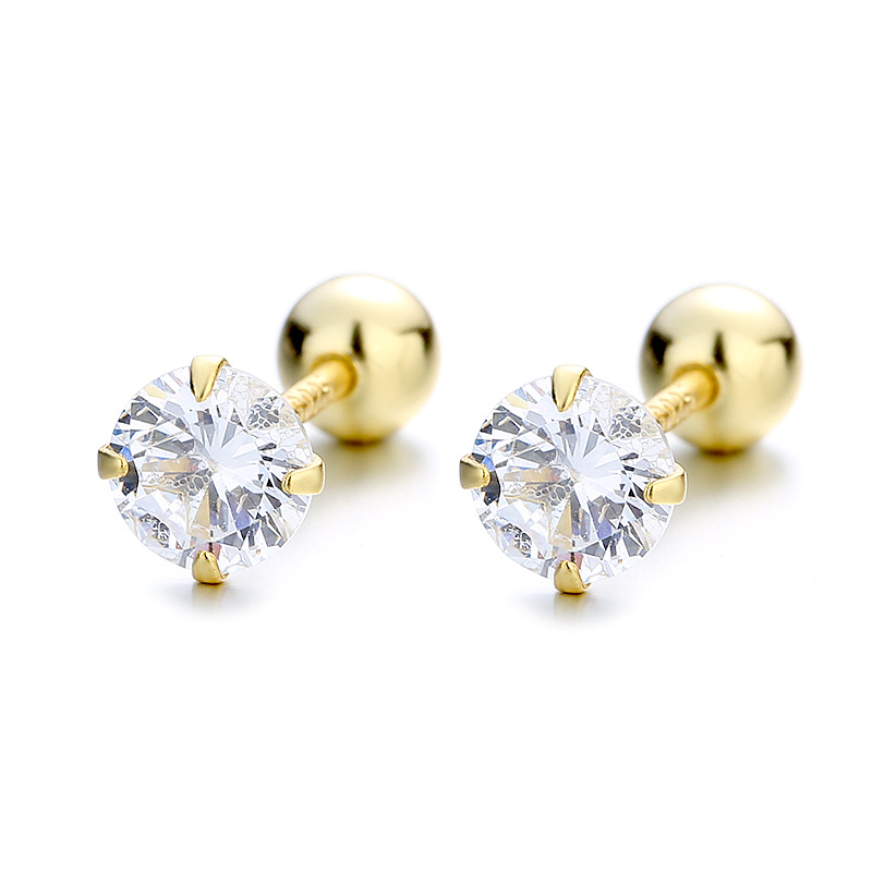 Boucles d'Oreilles Brillantes