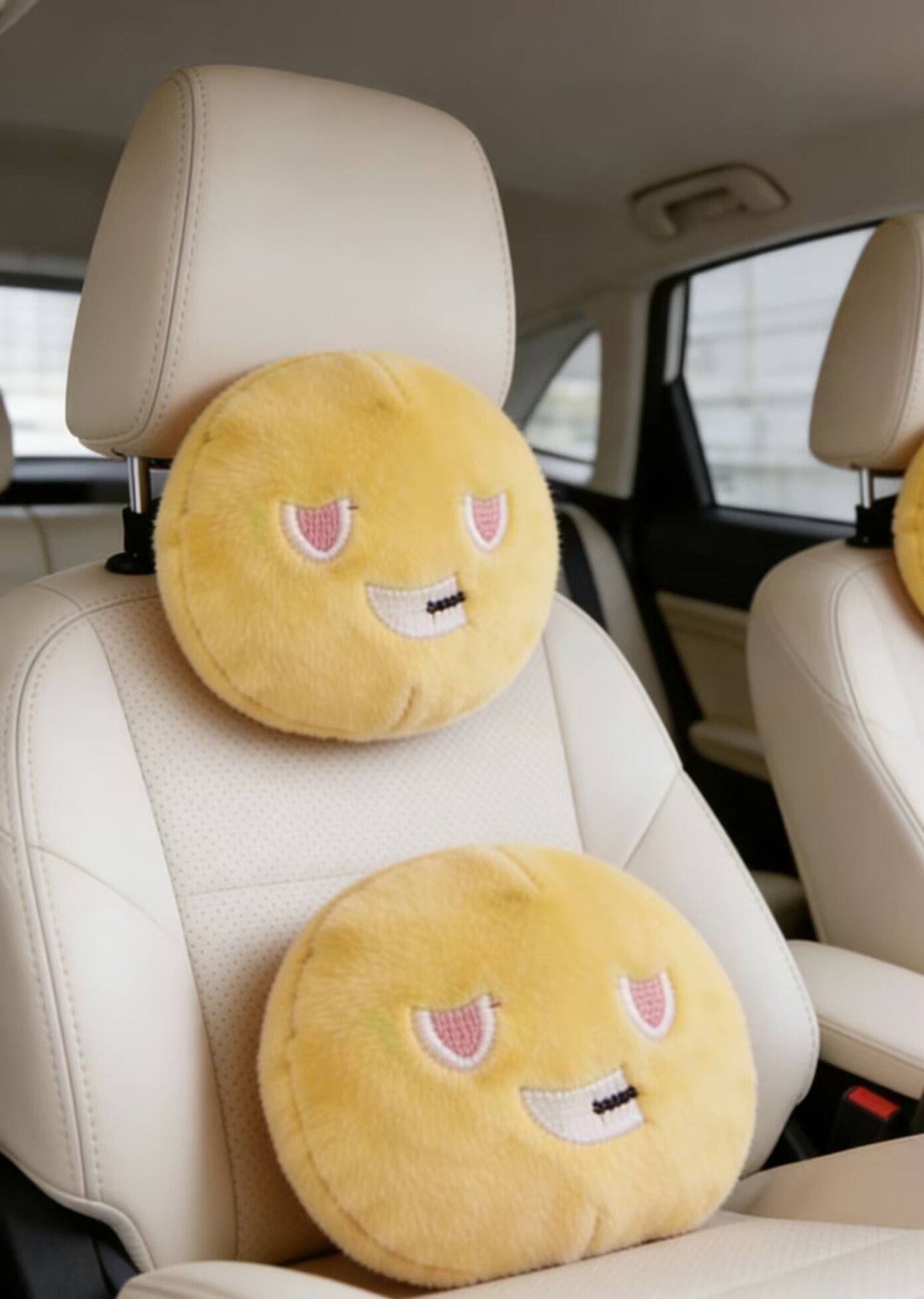 Mayday Emoji Car Headrest Pillow Neck Pillow Peripheral Car Plush Toy Cushion Car Decoration Mayday Collaboration