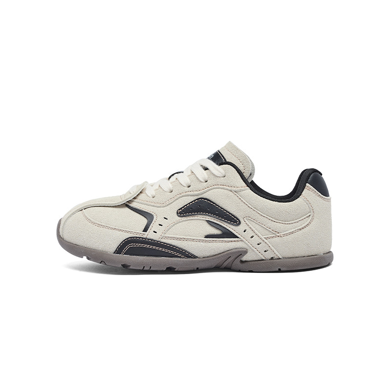 Augu Shi Deng retro zapatos de entrenamiento alemán para mujeres 2025 primavera nuevo ballet Gump zapatos deportivos casuales con suela gruesa