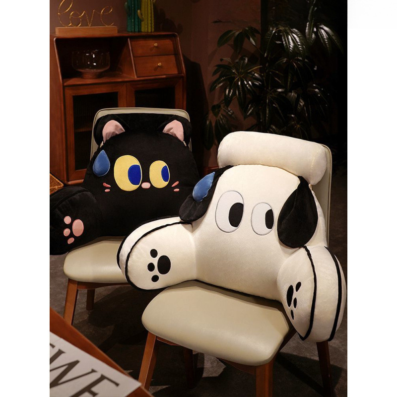 New Pillow for Bed, Neck Pillow for Dormitory, Cartoon Bedside Cushion, Sofa Large Back Cushion, Removable and Washable