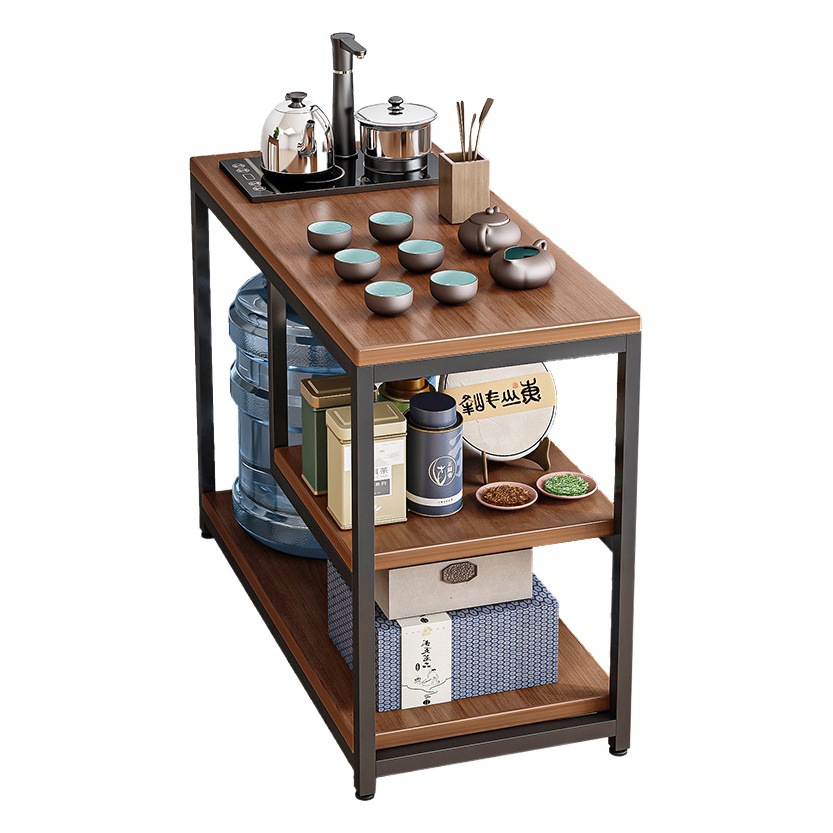 Sofá lado gabinete sala de estar hogar simple moderno pequeño apartamento mesa de café mesa de té balcón Luz de lujo ins estilo