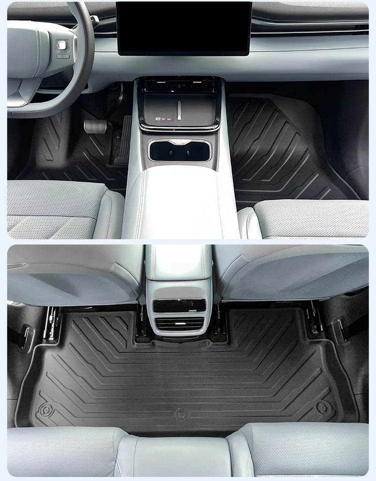Suitable for 25-27 Models of Changan Deep Blue S05 Car Floor Mats, Waterproof and Dirt-Resistant Tpe Floor Mats, Trunk Mat, Backrest Mat
