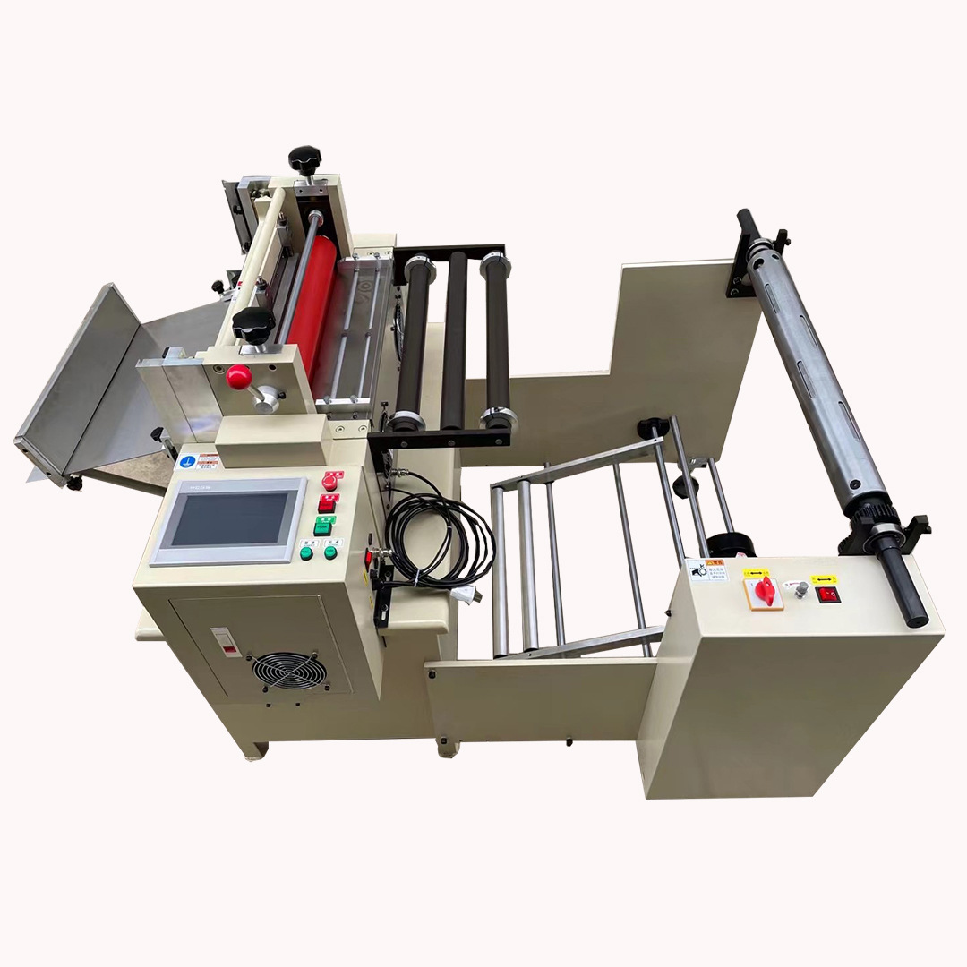 厂家直销高速型塑料膜横切机 PVC600型裁片机 卷筒膜裁片机