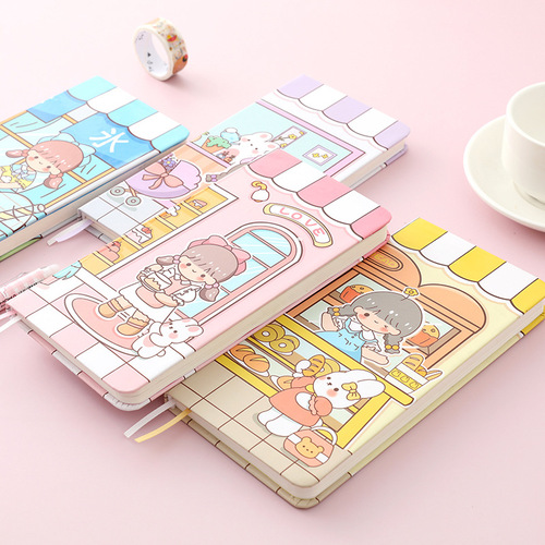 MOKA Magic Card Week Planner - New Cute Notebook, Simple and Girlish, Instagram Style High-End Record Book