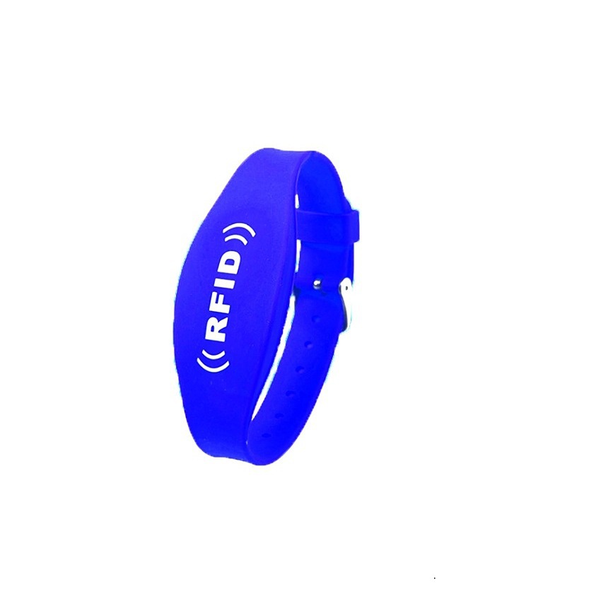 厂家出售RFID高频硅胶腕带识别稳定抗干扰强NFC智能感应手环