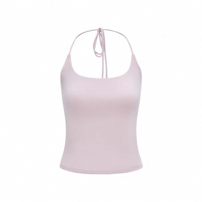 Slim-Fit Beautiful Back Hanging Halter Backless Vest Hanging Halter