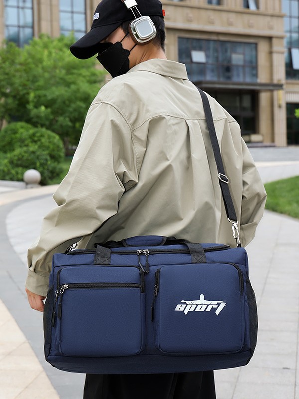 Bolso deportivo, bolsa de viaje de gran capacidad para hombre, bolsa diagonal de un solo hombro para nadar, bolsa de yoga, bolsa de equipaje de viaje para mujer