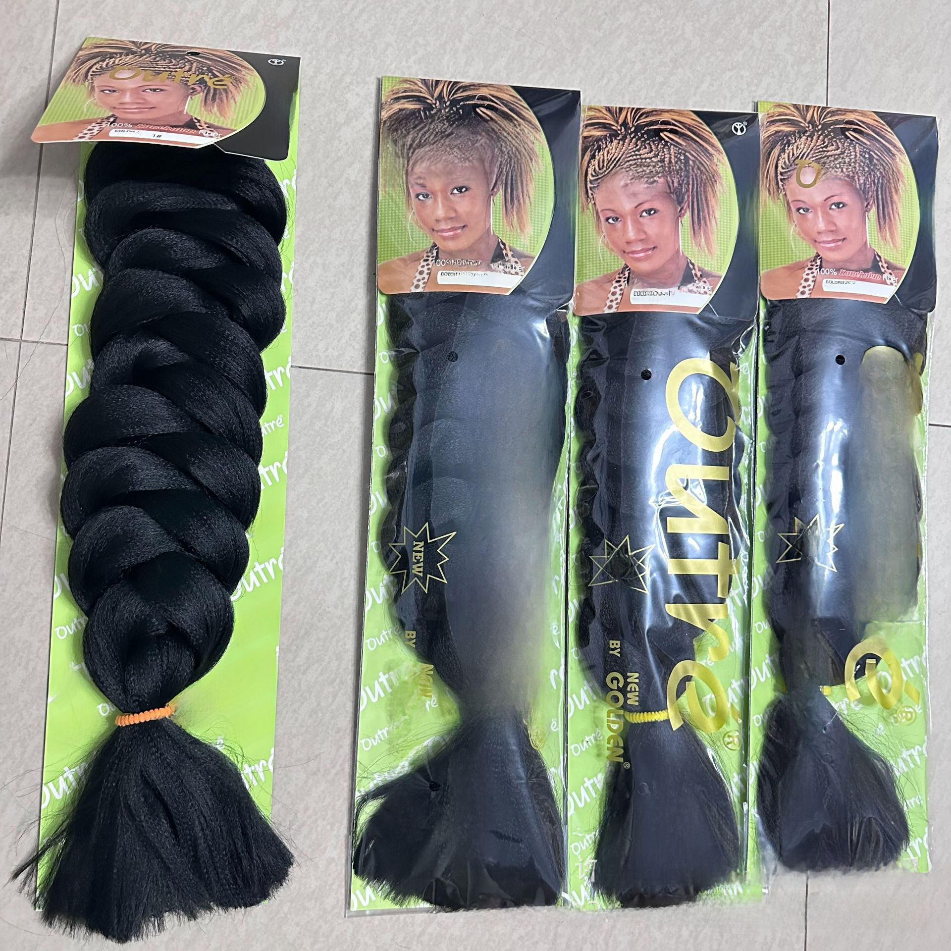 African dirty Braid wig twist Bo Braid chemical fiber big Braid Jacques Jumbo Outre Braid Hair