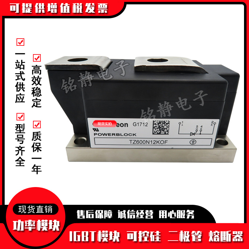 功率可控硅模块TZ600N16KOF TZ600N14KOF TZ600N12KOF
