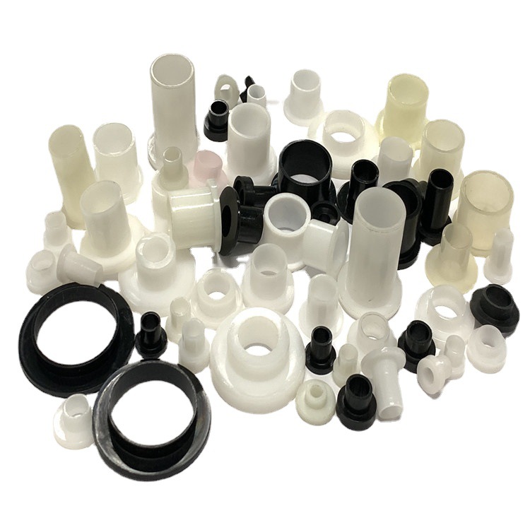 非标凸形塑料垫圈 螺丝台阶塑料轴套 来图来样塑料制品