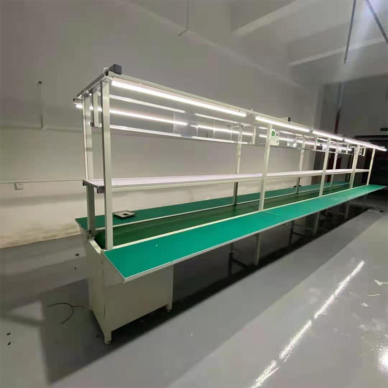 防静电流水线 工作台双面工厂打包桌 车间拉线操作台质检装配桌