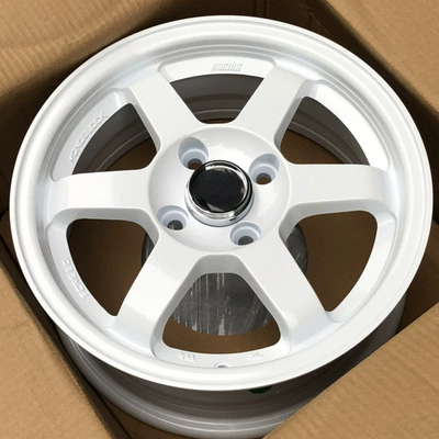 Cloud Realm 14/15/16/ 17inch Wheel Hub - 14x55j-te37-white-with-4-holes-and-5-holes
