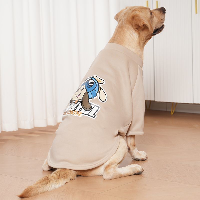 中大型犬犬服金毛ラブラドールハス奇辺牧アラスカとベルベットの秋冬服|undefined