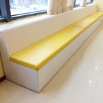 软包长条沙发凳带靠背软体等候区排椅幼儿园培训机构长排休息沙发