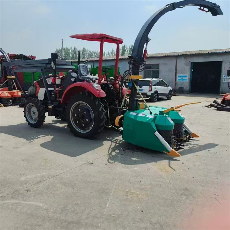 Nuevo disco de suspensión pequeño almacén verde cosechador de paja de maíz cosechador de paja verde cosechador multifuncional