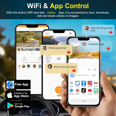 High-Definition Three-Lens Recorder – Driving recorder