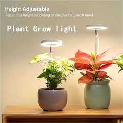エンジェルリング植物成長ライト伸縮ロッドフルスペクトル USB タイミング調光多肉植物盆栽植物補助光