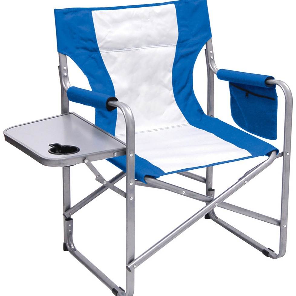 Suministro directo de fábrica esqueleto de metal Silla de camping silla de director Silla de ocio al aire libre tubo de aluminio silla de director Silla de playa