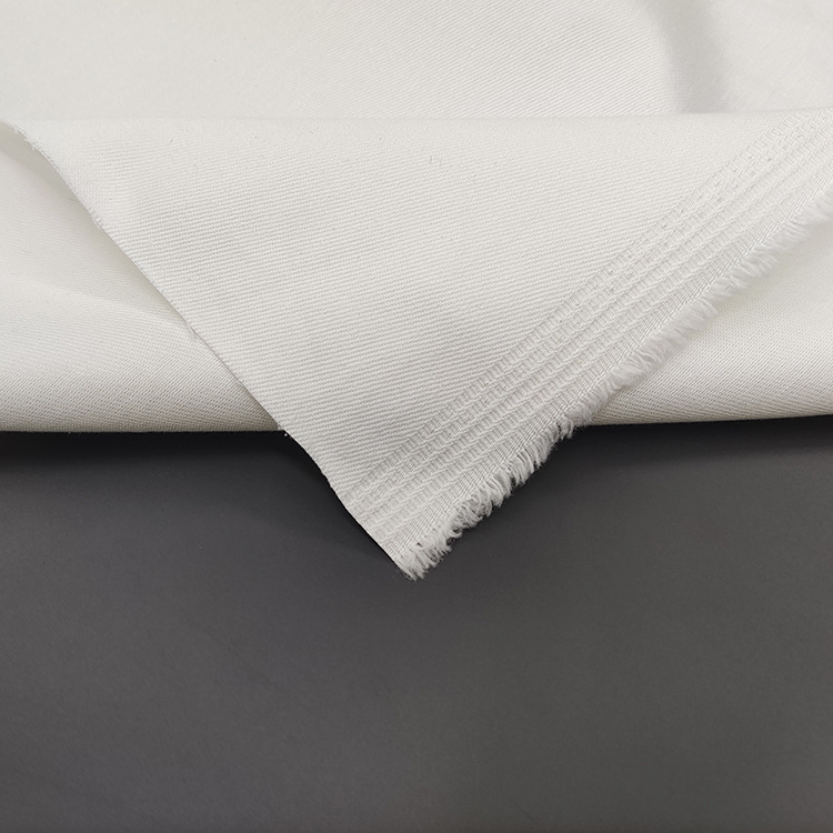 Mayorista suave elástico silos textiles algodón spandex pantalones de tela de twill