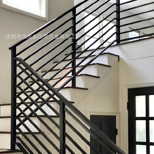 The Treasure of the Store: Stair Handrails, Popular Hot-Selling Architectural Corridor Iron Handrails, Community Villa Outdoor Steel Handrails