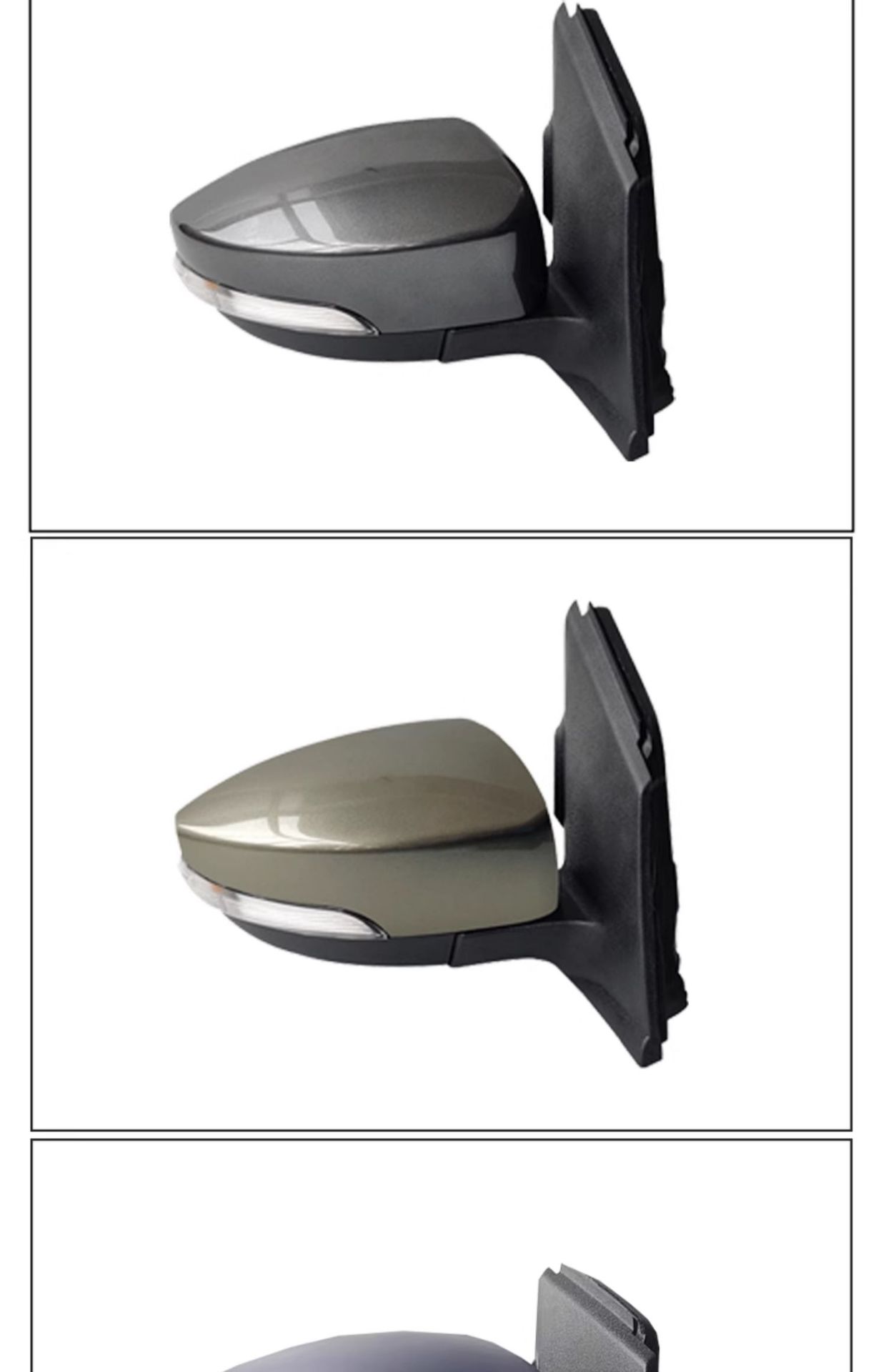 Suitable for Ford 13-19 Escape Reversing Mirror Assembly Left and Right Rearview Mirror Electric Reflector Paint Assembly