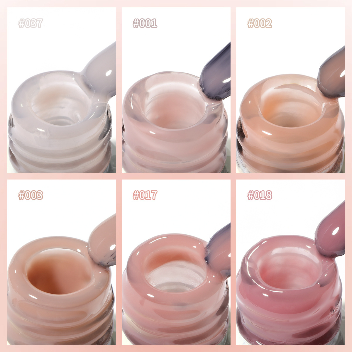 Esmalte de Uñas en Gel Nude con Secado para Manicura image 4