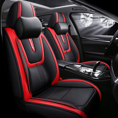 New Full Leather Car Seat Cushion for All Seasons, Full Surround Four-Season Cushion, Car Supplies Seat Cover Manufacturer Wholesale