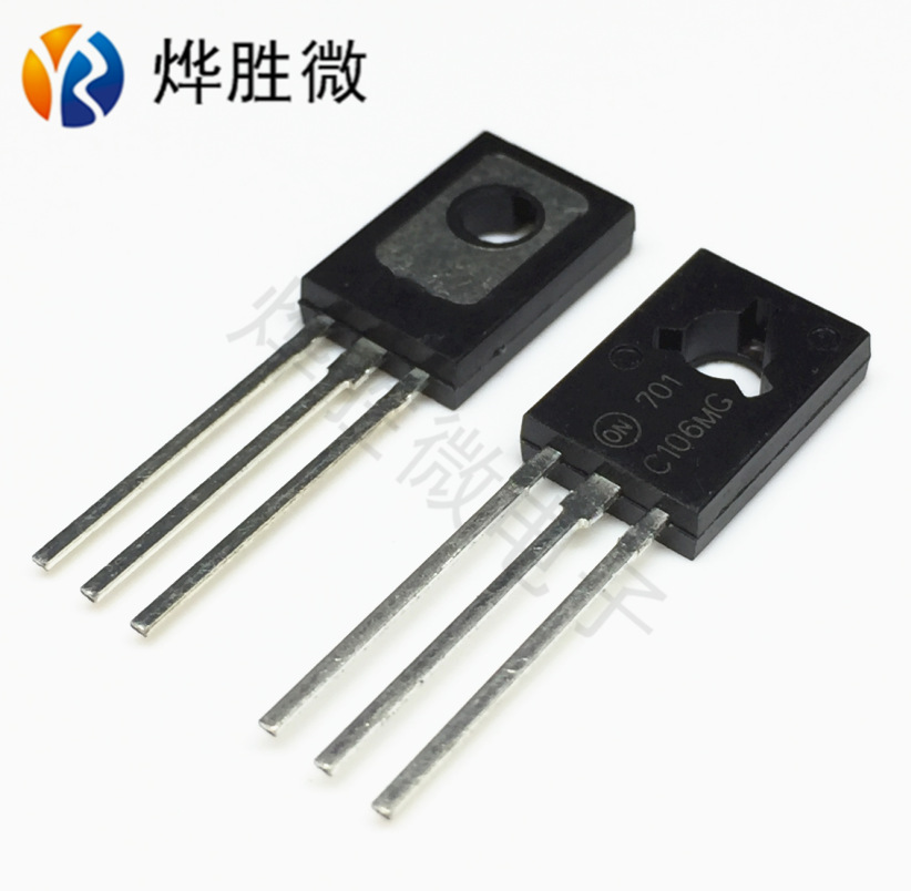 C106M  ON/安森美  TO-126  单向可控硅 4A 国产大芯片 厂家批发