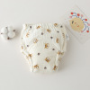 Brand children's cotton gauze teaching trousers for training, waterproof diaper, Korean style