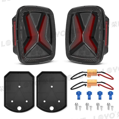 LED rear taillight TJ modified | Tail light