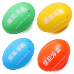 Wholesale large size swimming air bag for swimming with floaters, orange outdoor adult swimming bag with floaters