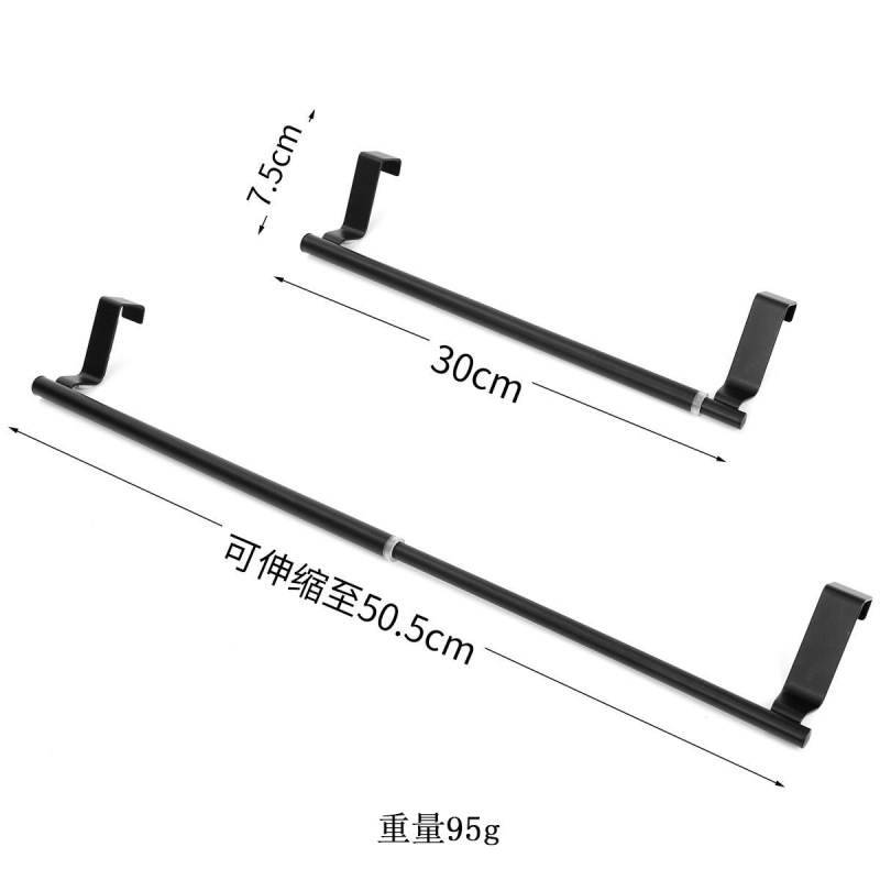 特厚不锈钢毛巾架卫生间免打孔厨房浴室挂墙置物架收纳三层毛巾杆|undefined