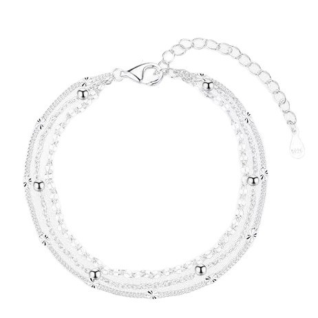 Bracciale charm multistrato alla moda da donna gioielli chic_voghion.com