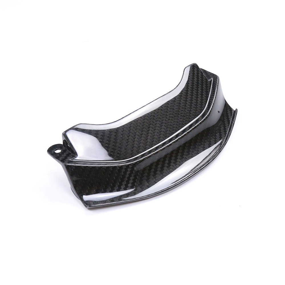 Suitable for CFMOTO spring wind 800NK rhinoceros + motorcycle modified carbon fiber shell rear seat cushion front decorative plate