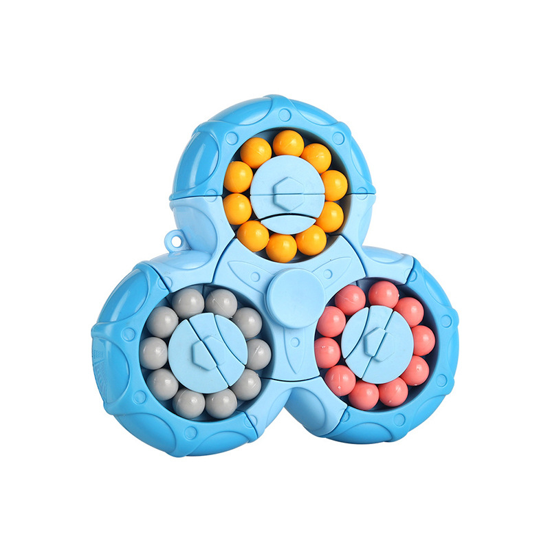 Estudiante de escuela primaria Cubo de Rubik inteligencia juguete dedo giroscopio aburrido artefacto de descompresión juguete educativo para niños regalo de jardín de infantes