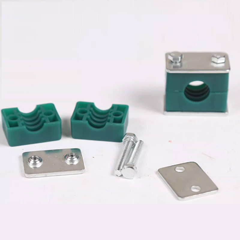 现货厂家管夹固定船用管卡电线管夹油管轻型外六角塑料管夹6-60