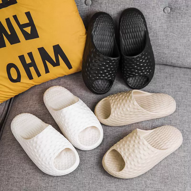 Летние новые мужские и женские пары перетаскивания EVA с мягким дном нескользящие модные простые сплошные внутренние и наружные холодные тапочки