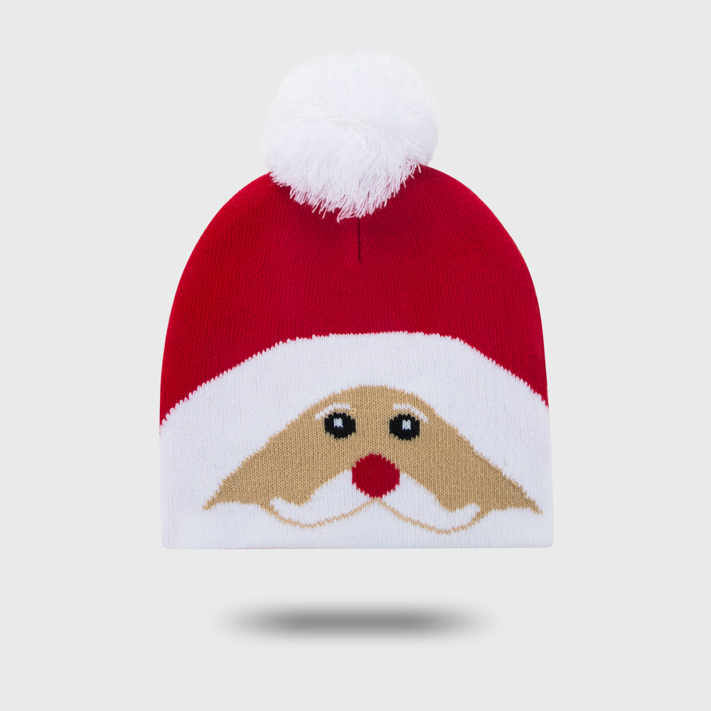 Gorro De Navidad Para Niños, Venta Al Por Mayor, Para Hombre, Otoño E Invierno, Cálido Y Lindo Ciervo De David, Muñeco De Nieve, Regalo De Navidad, Sombrero Tejido Para Bebé display picture 9