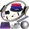 Pilates butt abuse circle eleven piece set gray