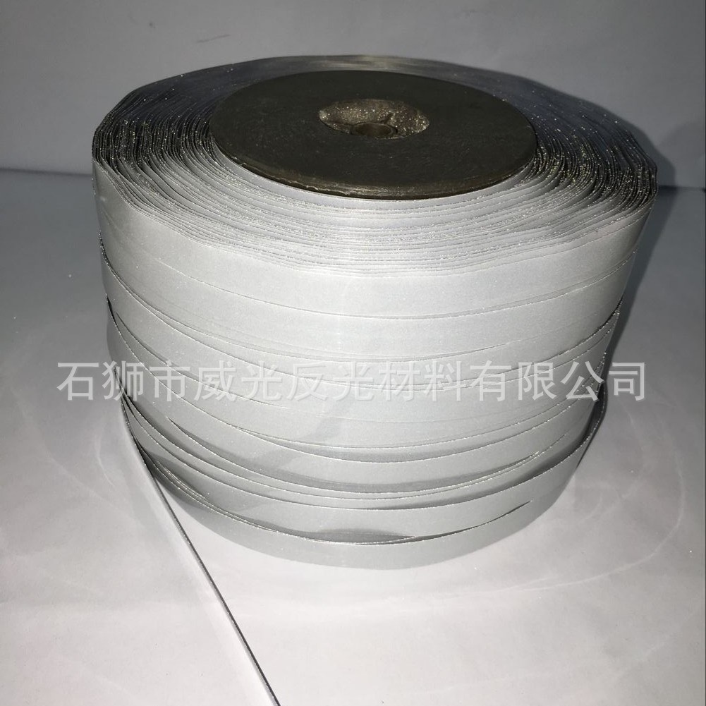 厂家专供高亮反光热熔膜 亮银反光膜 反光热贴膜超亮户外耐高温