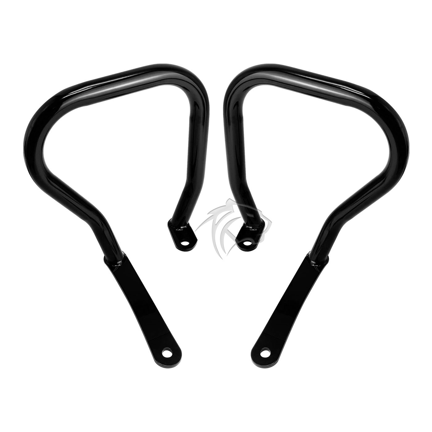 Suitable for Harley Road King St Modified Side Box Bumper, Road King S St Glide Rear Bumper Protection Bar, Anti-Fall Bar