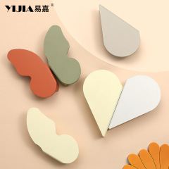 易嘉愛心蝴蝶卡通兒童房櫃門拉手現代簡約抽屜床頭櫃衣櫃門把手