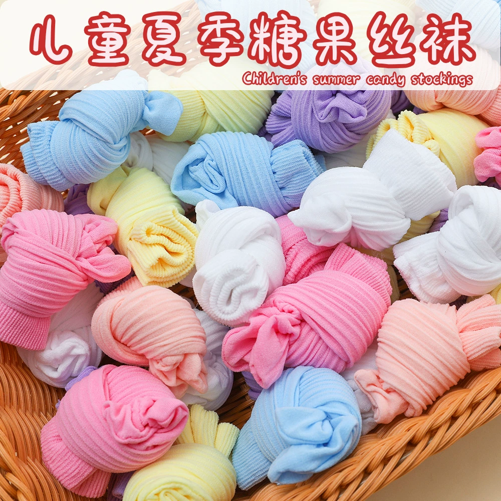 Summer thin children's socks for elementary school students for men and women, tights for amusement parks, wholesale