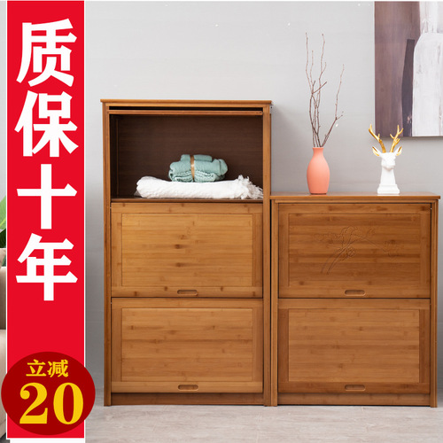 IYR7 Bamboo Wardrobe Simple Wardrobe Storage Cabinet Small Apartment Wardrobe Storage Cabinet Bedroom Blanket Cabinet Five-drawer Cabinet Miscellaneous