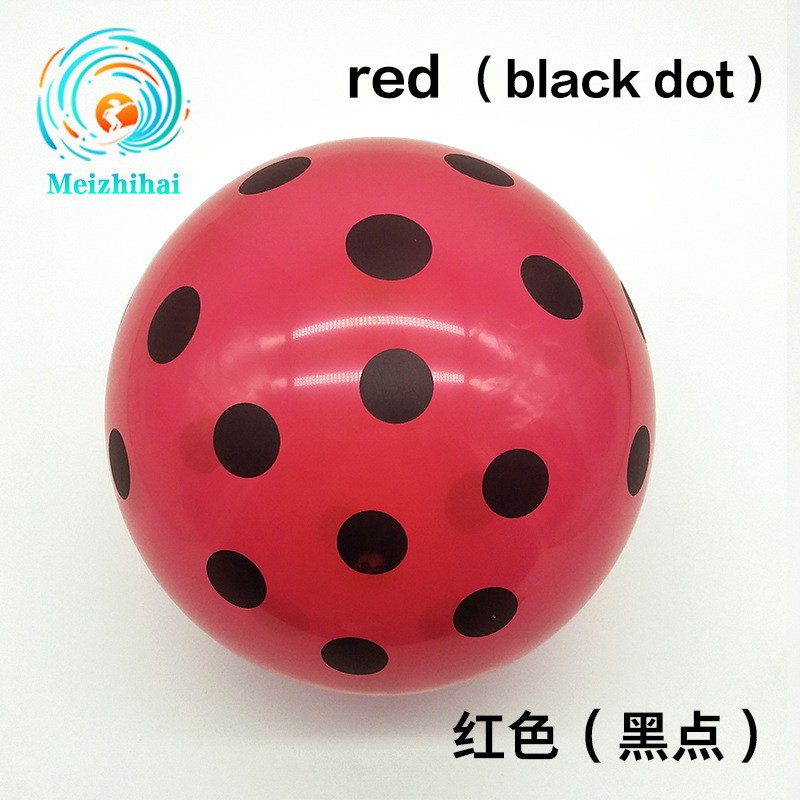 12 pulgadas de espesor ins transparente colorido lunares globo bebé niños fiesta de cumpleaños decoración globo de látex