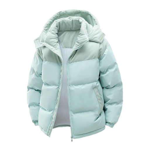cotton-padded clothes for men and cashmere winter new style with thick warm and cold-proof cotton-padded clothes outer trend can be split.