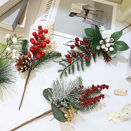 圣诞装饰品;其他圣诞用品;仿真花