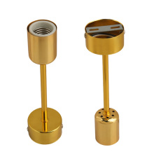 直径60电泳金灯古浴霸加长风扇灯延长陶瓷灯座灯头灯饰配件