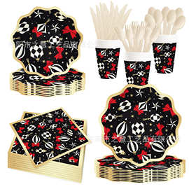 新款圣诞节异形定制纸盘