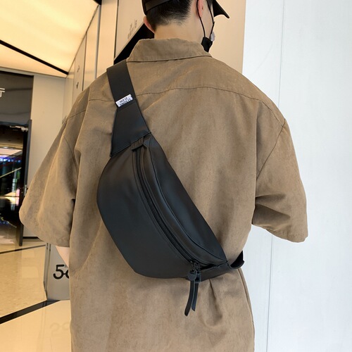 Chest Bag Men's Retro Simple Versatile Shoulder Crossbody Bag  New Crossbody Small Backpack Lightweight Sports Waist Bag